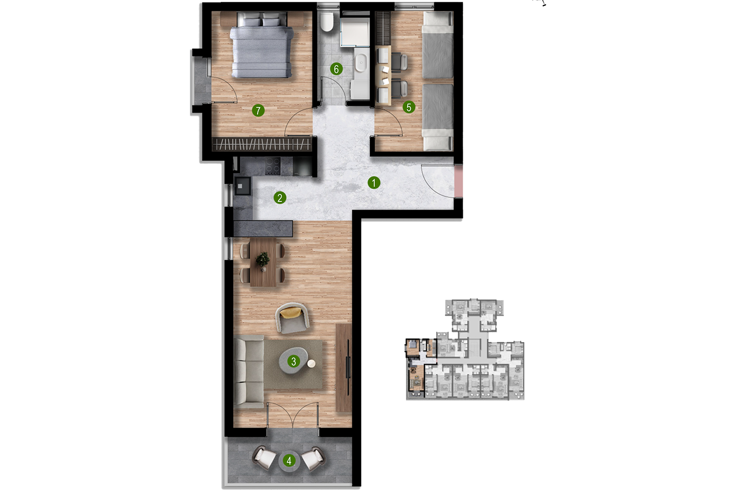 Apartment A005