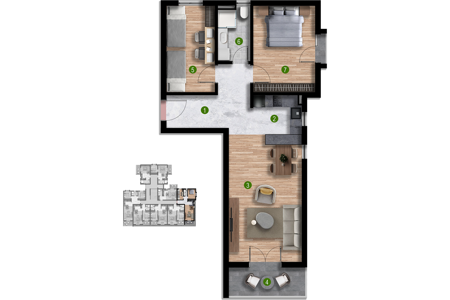 Apartment E005